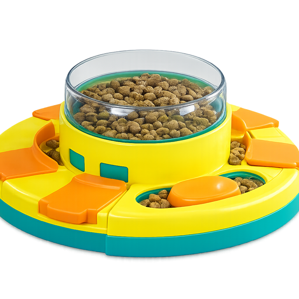 Interactive Dog Puzzle Feeder Toy – Slow Feeder & Mental Stimulation Game