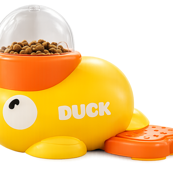 Duck Interactive Puzzle Feeder for Dog