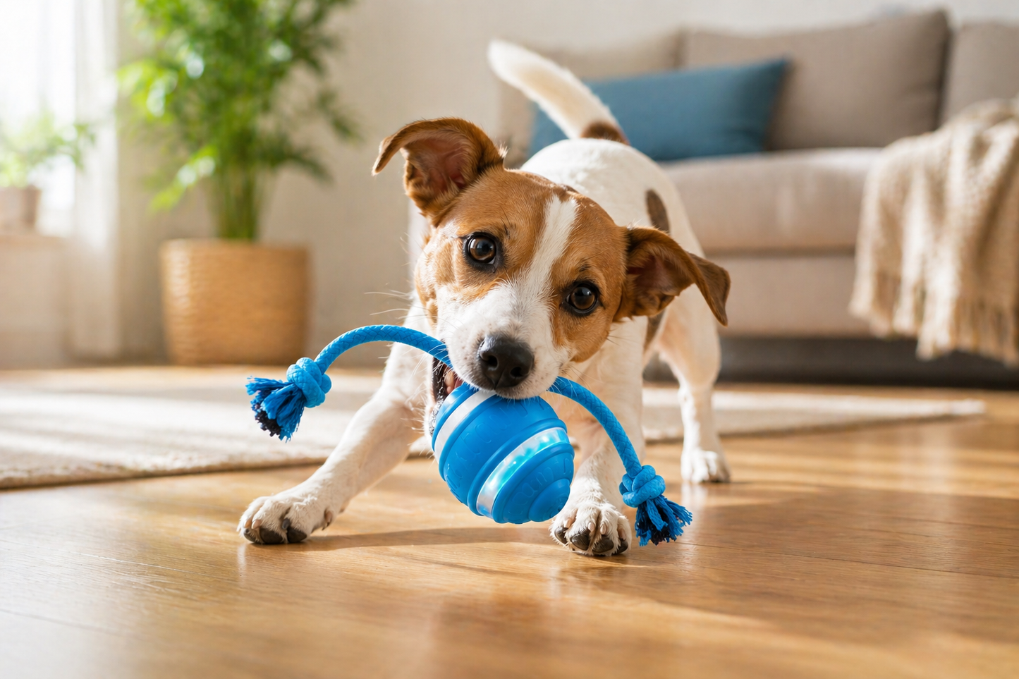 Smart Interactive Dog Toy Ball – USB Rechargeable