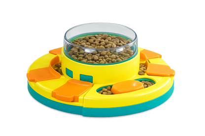 Interactive Dog Puzzle Feeder Toy – Slow Feeder & Mental Stimulation Game